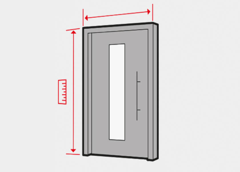 Porte sur mesure