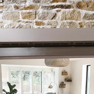 Grille d'aération pour fenêtre hybride Alu/PVC