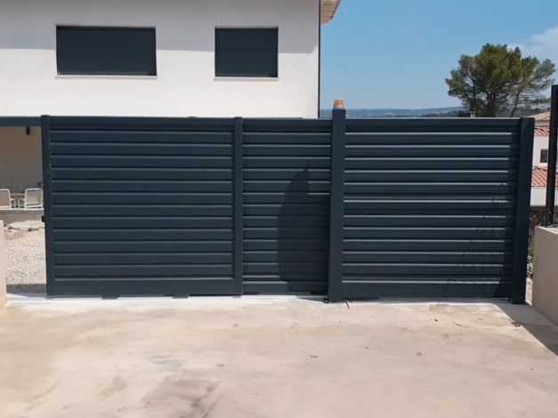 Portail Télescopique