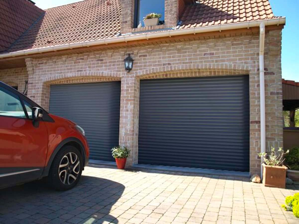 Porte de garage à enroulement