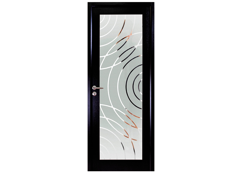 Porte LM30 GV en aluminium et verre