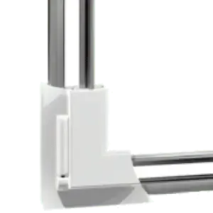 Profil renforcé écologique pour fenêtre en PVC