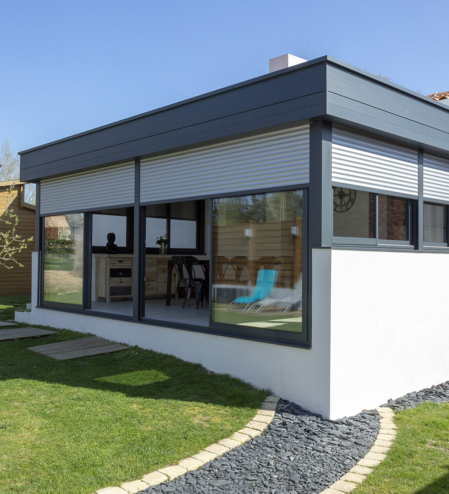 Volet roulant traditionnel