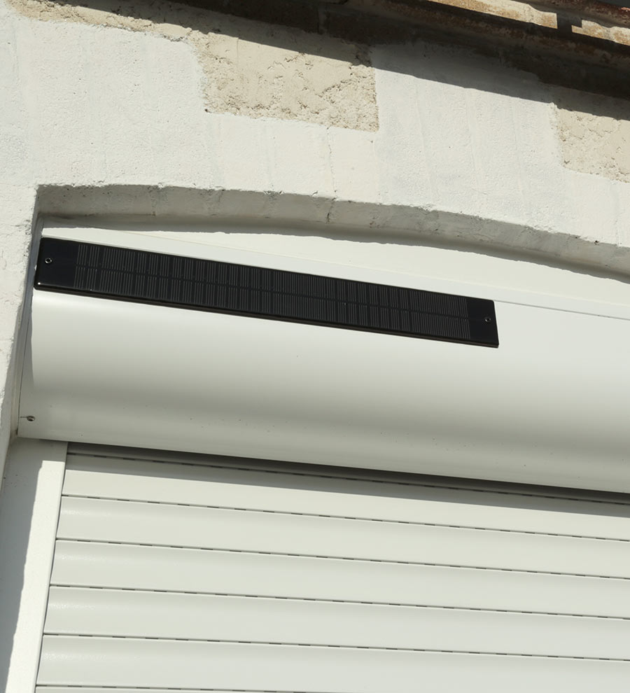 Volet roulant solaire