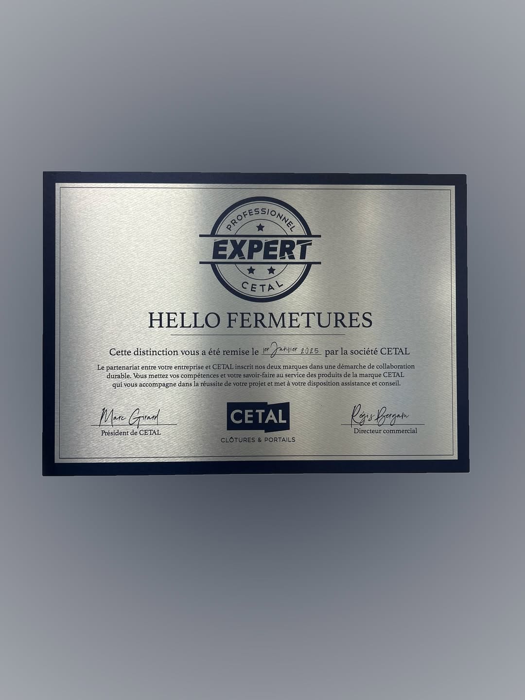 Logo Certification Cetal