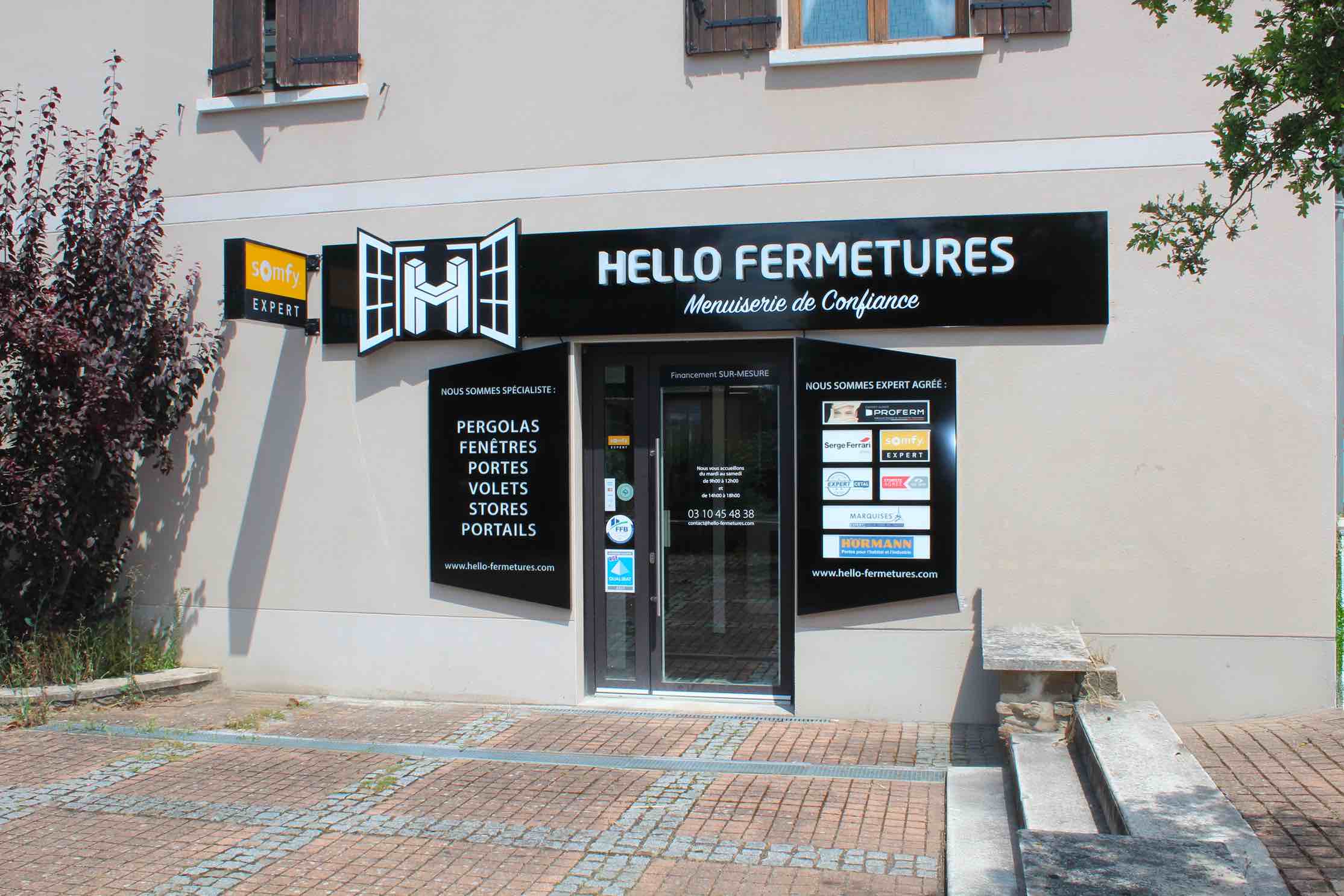 Image du showroom de Hello Fermetures