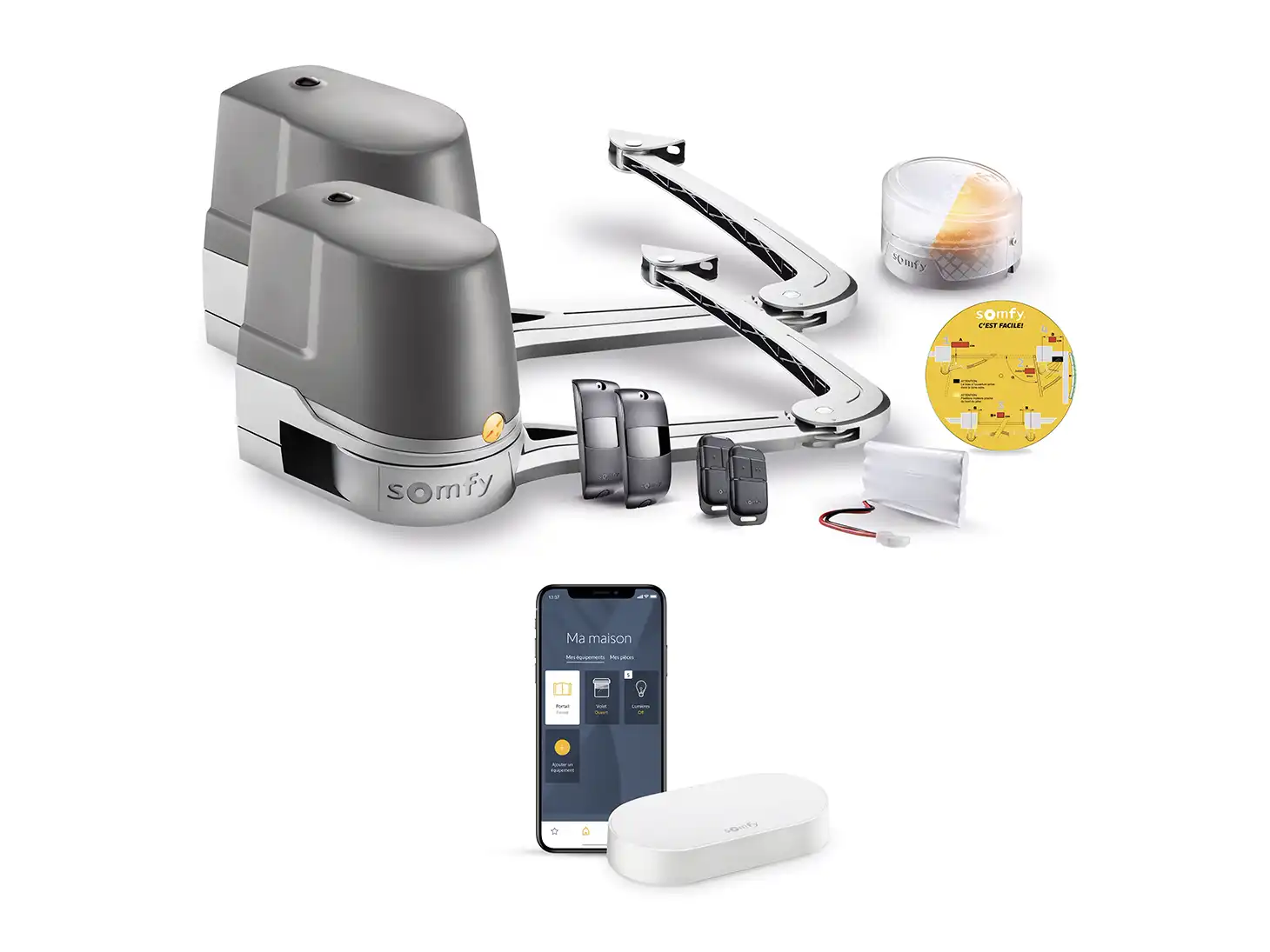 Motorisations portails volets