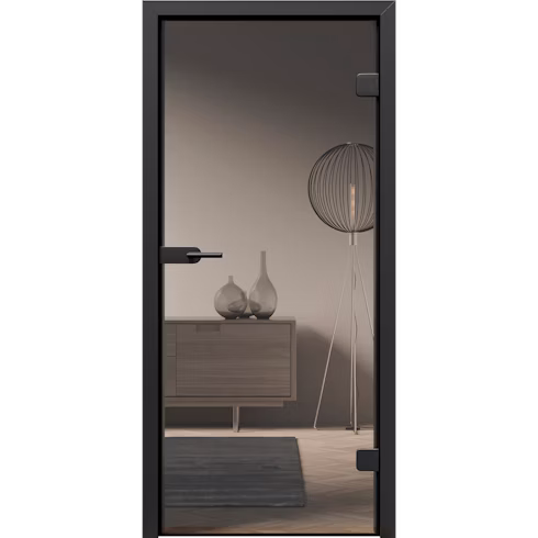 Style 1 1 Clear Grey Glazing – porte intérieure Hörmann